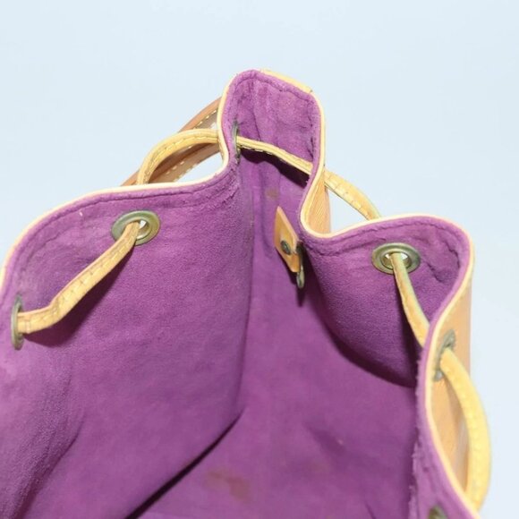 LOUIS VUITTON Epi Petit Noe Shoulder Bag Yellow M44109 LV Auth BD2091 - Picture 13 of 16